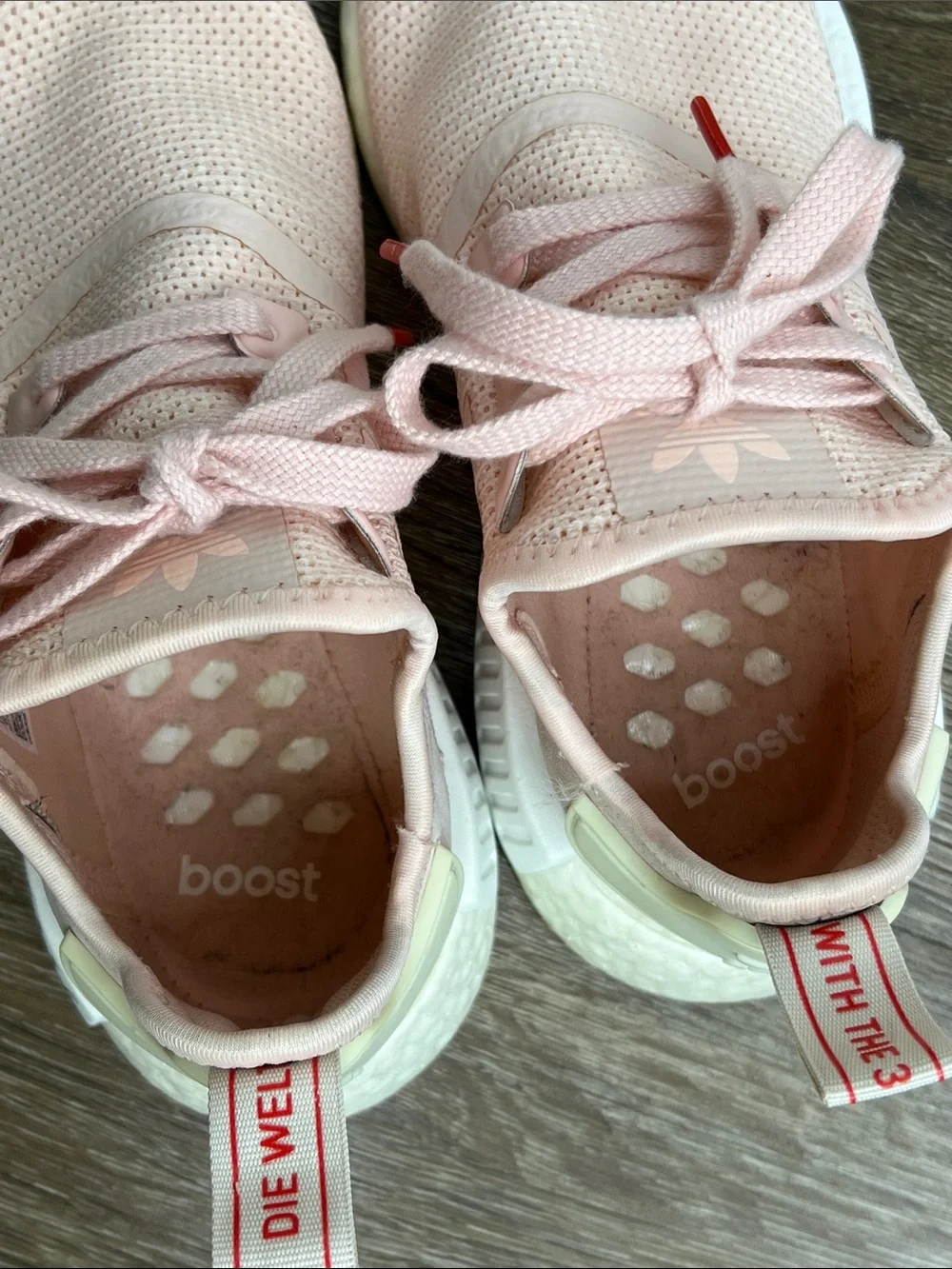 adidas NMD_R1 Pink Gum Running Shoes Women’s Size 6 BB7588